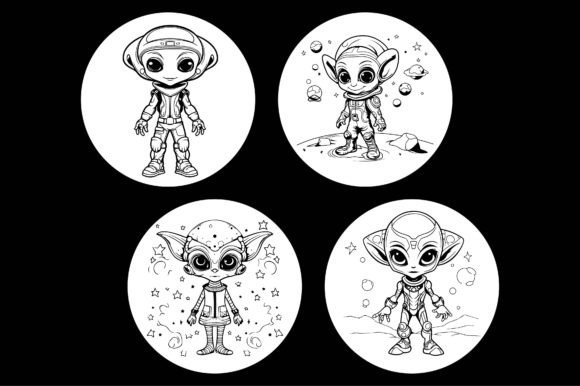 Download Alien Silhouette Vector Graphic - Silhouette Collection