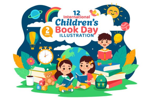 Download 12 International Children Book Day - Child Collection