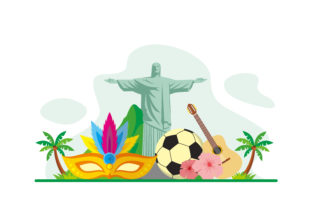 Download Brazil Flat Design Illustration - Flat Collection