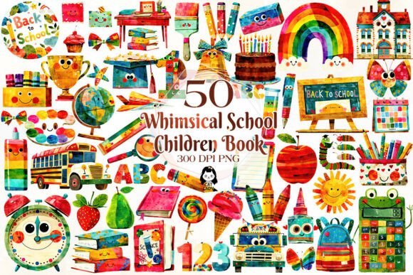 Download Whimsical Back to School Children's Book - Child Collection