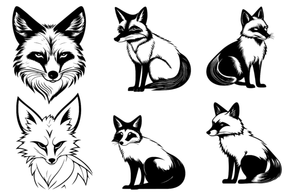 Download Fox Vector Silhouette Vector Illustratio - Silhouette Collection