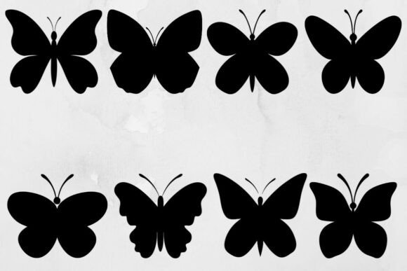 Download Butterfly Silhouette SVG - Silhouette Collection