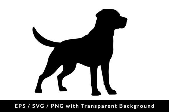 Download Labrador Retriever Dog Silhouette SVG - Silhouette Collection